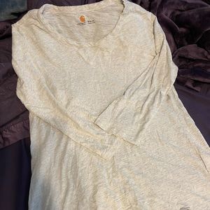 Carhartt 3/4 length sleeve shirt